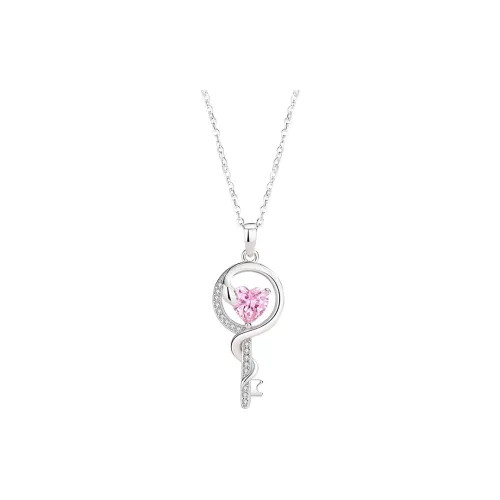 Royal Dragon Mirror 925 Sterling Silver Necklaces Women's
