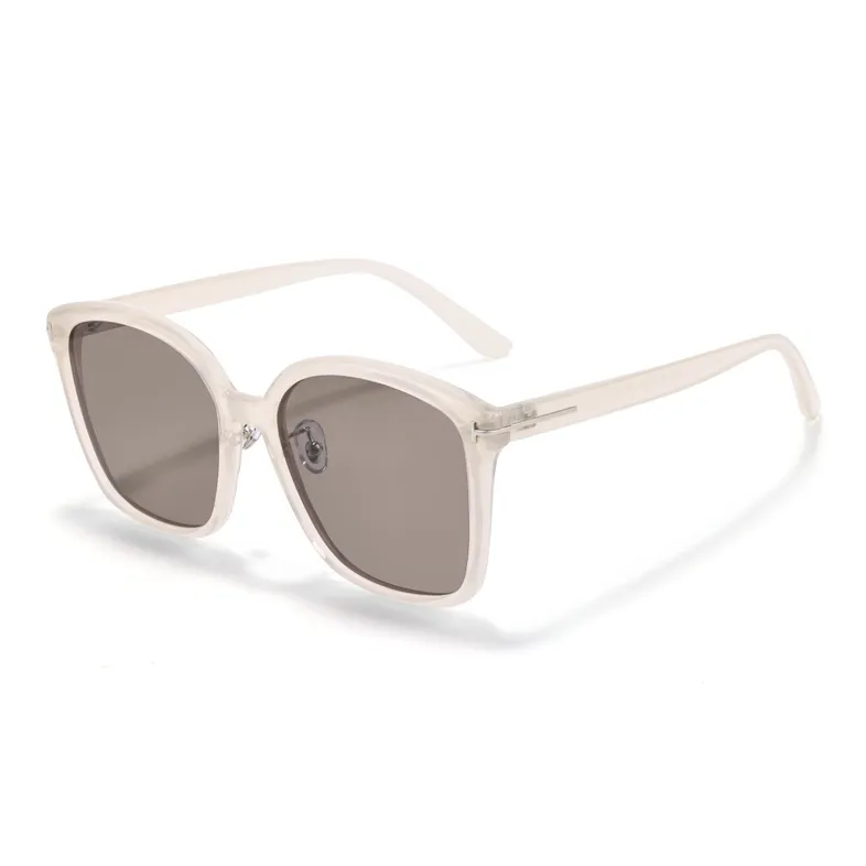Sagawa TR/Memory Plastic Round Sunglasses Unisex-2