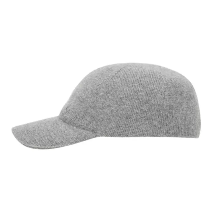 SAINT LAURENT Cashmere Knit Baseball Cap-3