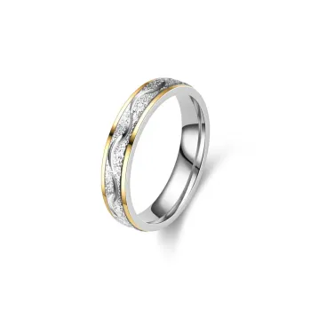 FOREVER MELODY Titanium Steel Rings Unisex