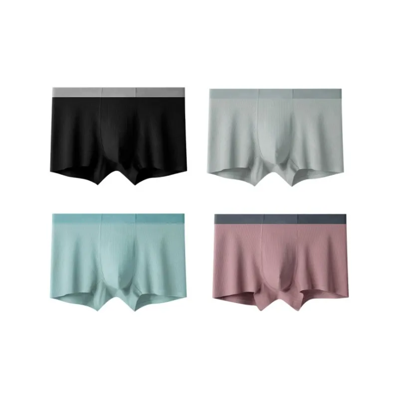 Qiao Ni Tong Underpants Men's 4 Pack-0