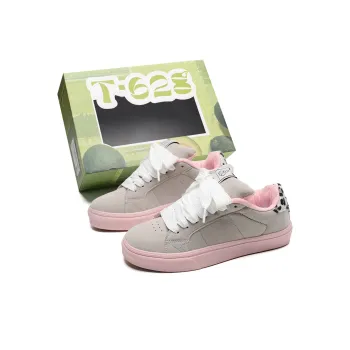 T628 Puffy Shoes Slip Resistant, Abrasion Resistant, Lightweight Low Top Skateboard Shoes Unisex