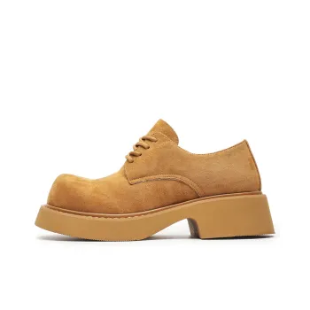 WEISHIBANGWEI Casual Single Shoes Women's Yellow