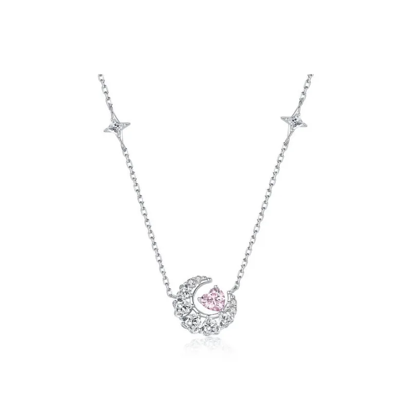 SKSW Alloy+Zircon Necklaces Women's-4