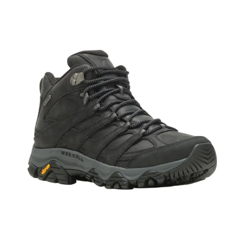 MERRELL Moab 3 Prime Mid Waterproof 'Black Grey'-2