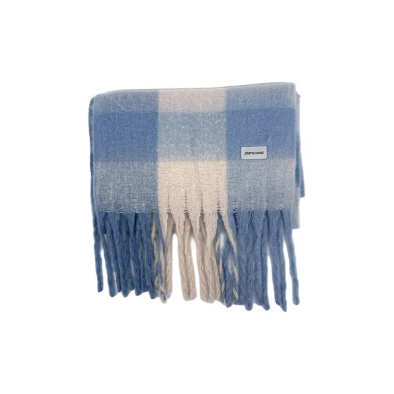 JEANSWEST Knit Scarves Unisex-1