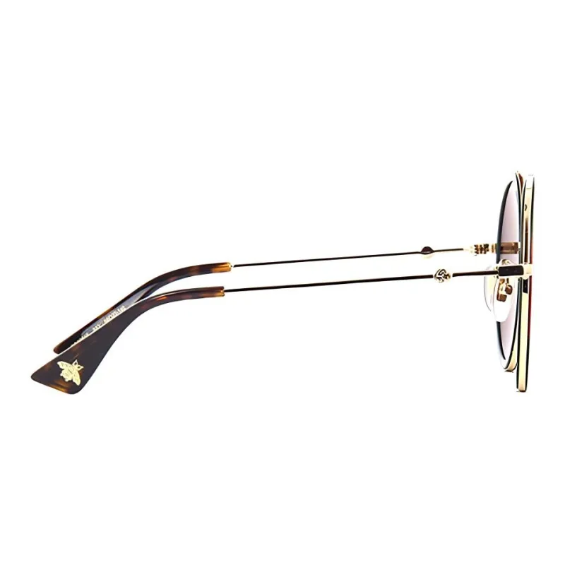 GUCCI Acetate Aviator Sunglasses Women's Green-2