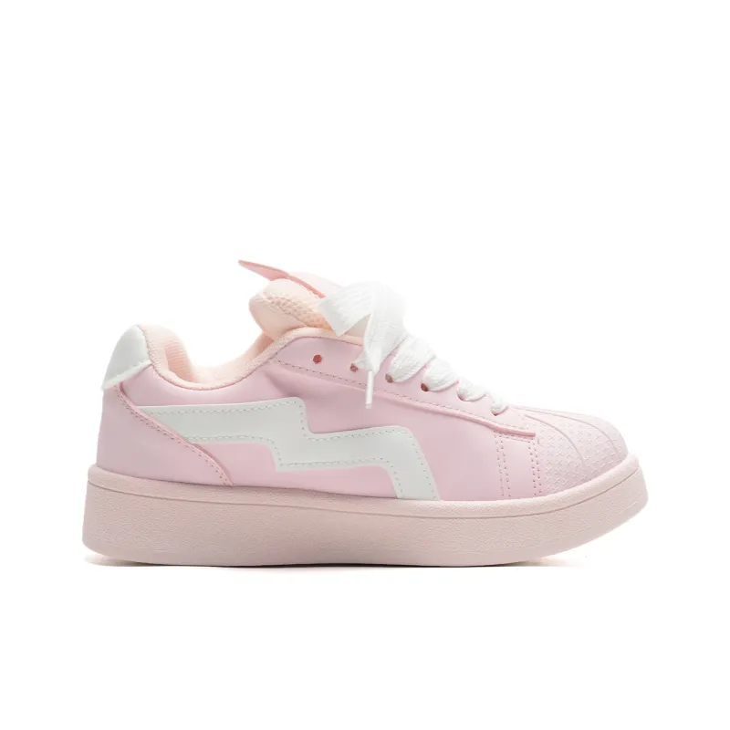 OAOQ Wear resistant And Lightweight Low Top Skateboard Shoes Women's-12