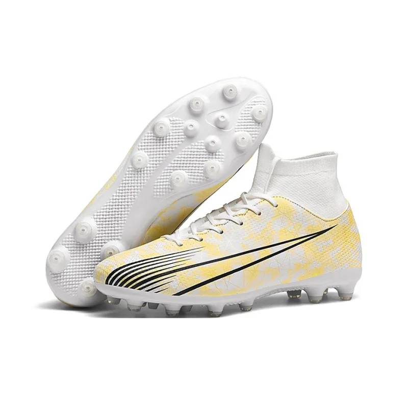 Wooden Rabbit AG Short Rubber Studs FG Long Rubber Studs Anti Slip Wear Resistant Soccer Shoes Unisex-14