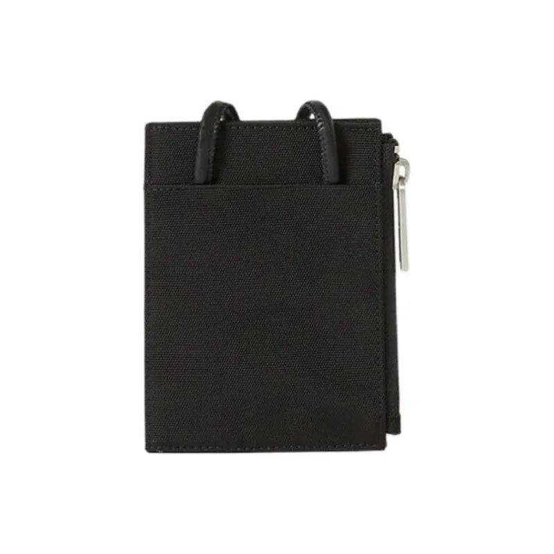 KENZO Nylon One Shoulder Crossbody Card Holder Mini Unisex Black-5