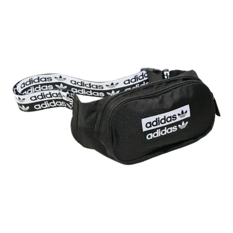 Adidas Originals Polyester Fanny Pack Sling Bag Shoulder Bag Crossbody Bag Regular Unisex Black-1