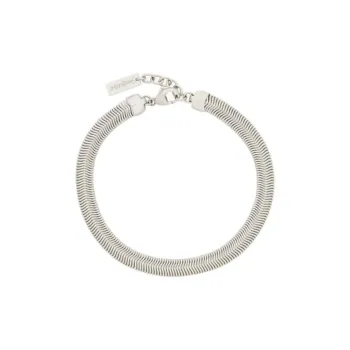 SAINT LAURENT Metal Bracelets Unisex Silver