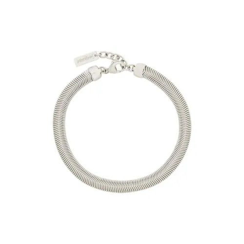 SAINT LAURENT Metal Bracelets Unisex Silver