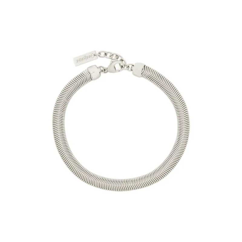 SAINT LAURENT Metal Bracelets Unisex Silver-0
