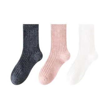 AOKANG Mid Calf Socks Women's 3 Pack