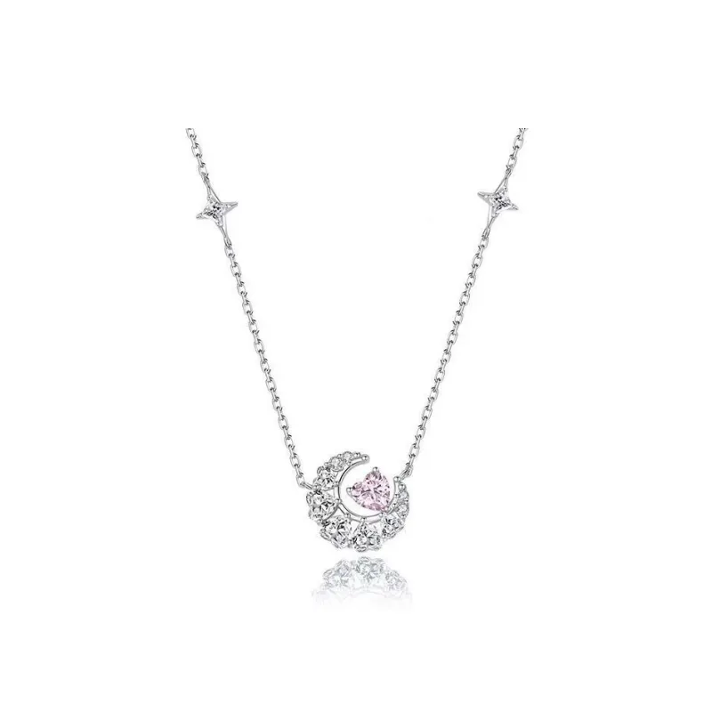 SKSW Alloy+Zircon Necklaces Women's-2