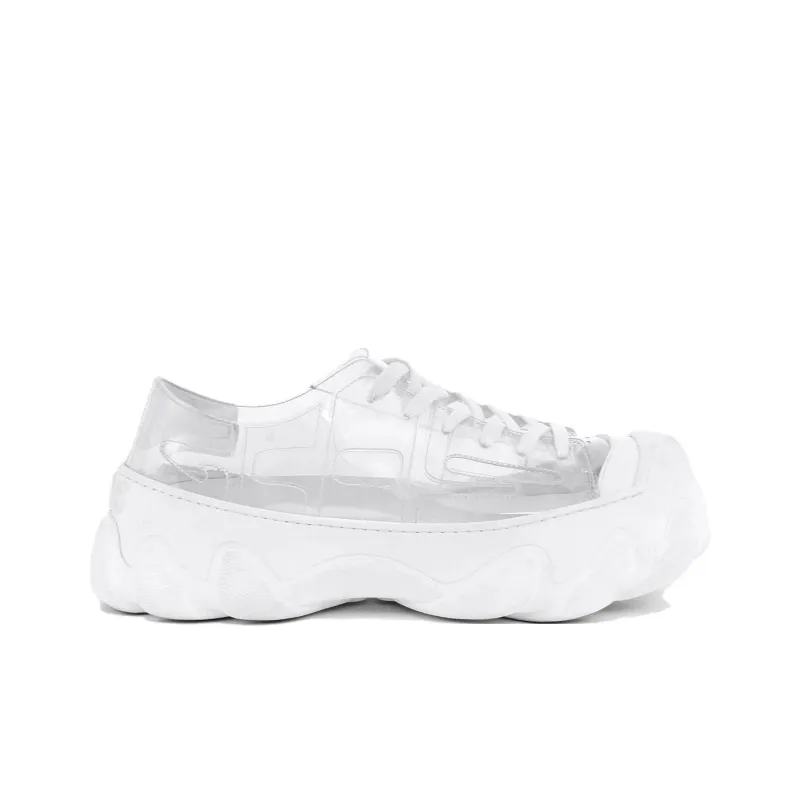 GCDS Ibex Transparent Low-top Sneakers-1