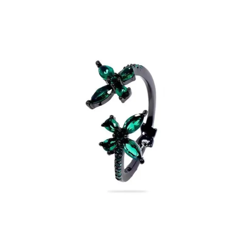 KING OF BLING Alloy Zircon Rings Unisex-6