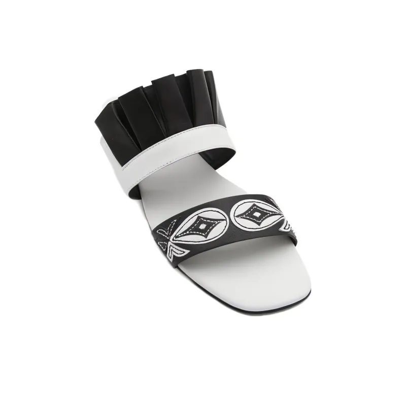 PUCCI Embroidered-detail Slides-2