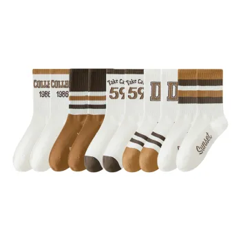 Lan Miao Mid Calf Socks Women's 10 Pack
