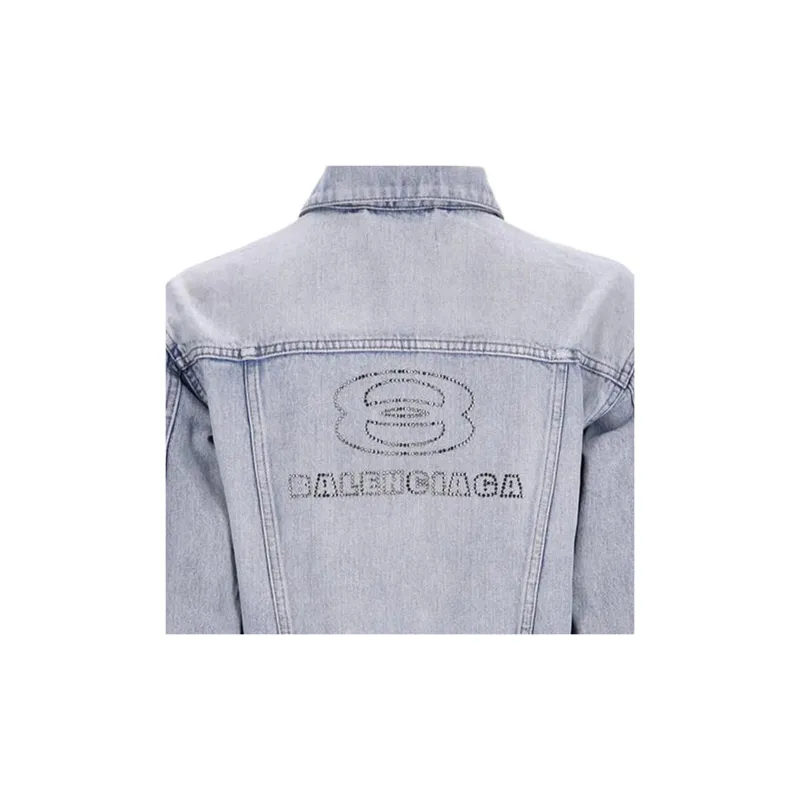 Balenciaga Jackets & Coats Women's Blue-4