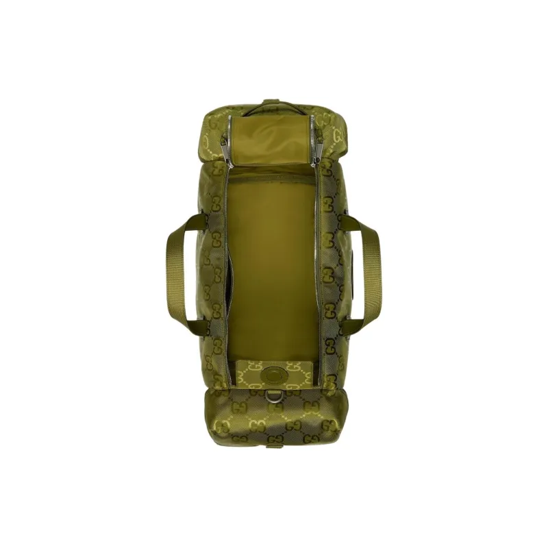 GUCCI Off The Grid Nylon One Shoulder Crossbody Portable Travel Bag Men's Green-7
