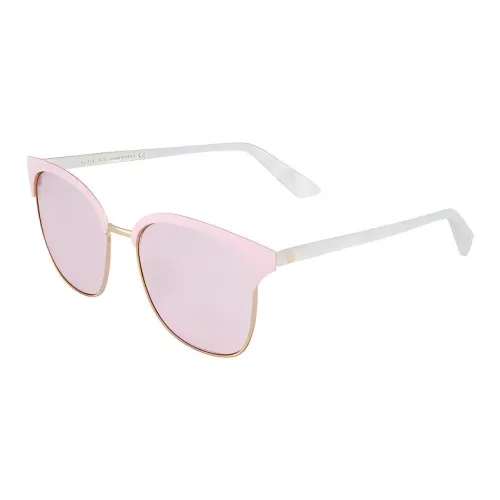 GUCCI Acetate Browline Sunglasses Women's Pink
