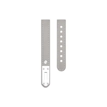Mr. Strap Watch Band Red Beige Compatibility Genuine Leather Material
