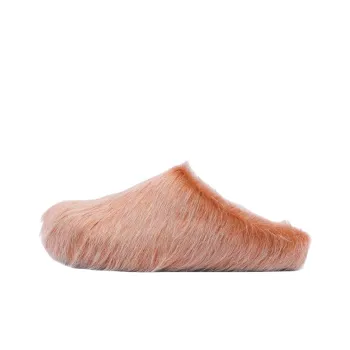 MARNI Long Hair Fussbett Sabots Women's