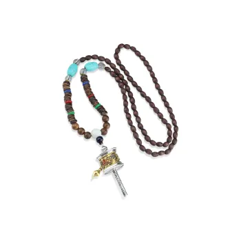 Master Kim Redwood Necklaces Unisex