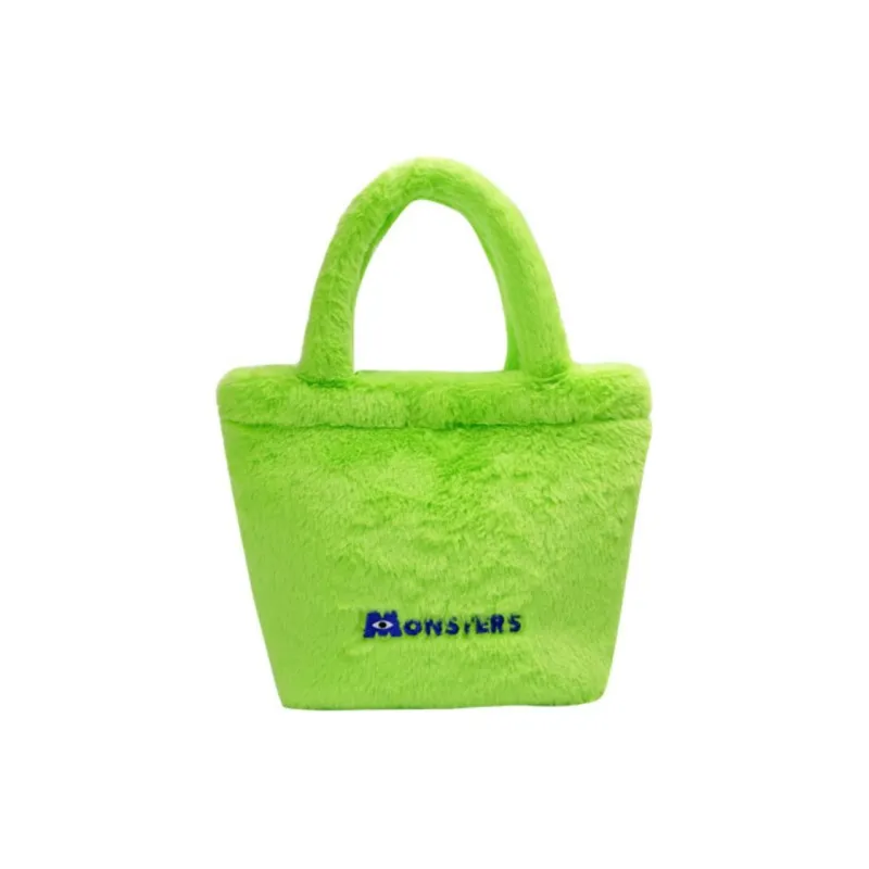 POTDEMIEL Disney/Disney Plush Handbag Regular Unisex Green-3