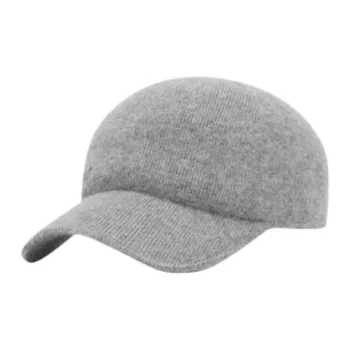 SAINT LAURENT Cashmere Knit Baseball Cap