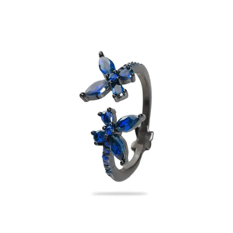 KING OF BLING Alloy Zircon Rings Unisex-18