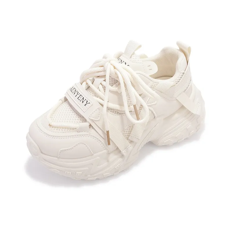 Miss Zhang Anti Slip Wear Resistant Low Top Chunky Sneakers Women's-2