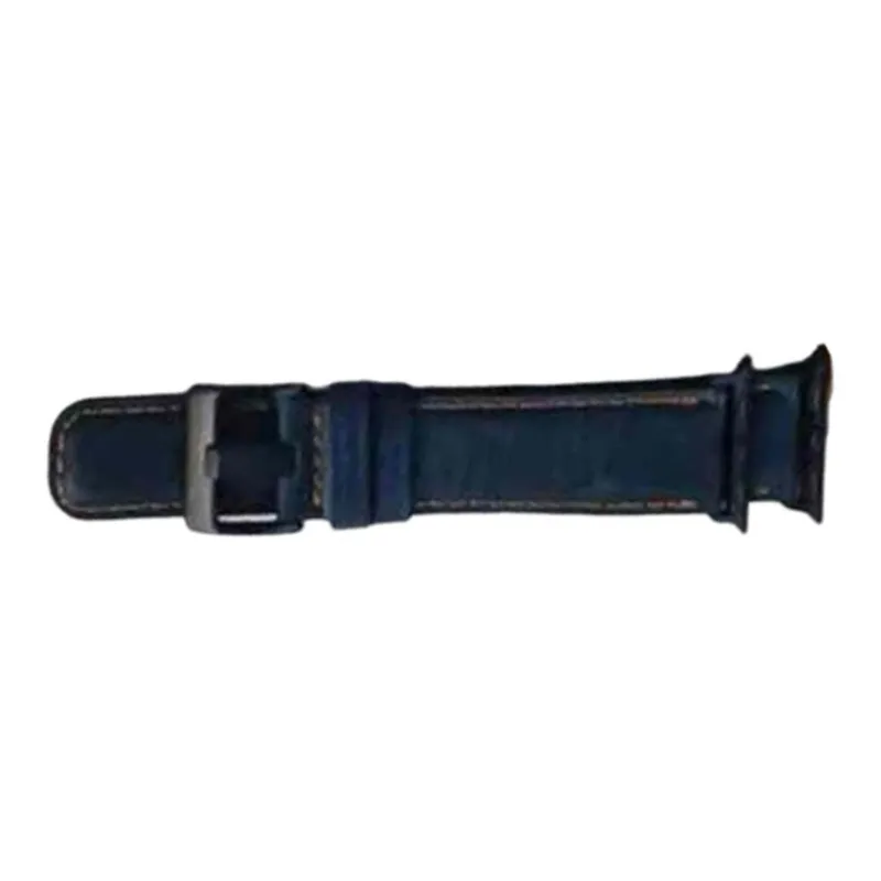 NCFCK Watch Band Apple Compatibility Genuine Leather Material-5