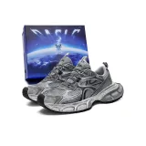 Silver Gray Distressed