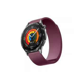 FZRT Watch Bands Litchi Grain Kona Leather Magnetic Strap Waterproof And Sweatproof Unisex