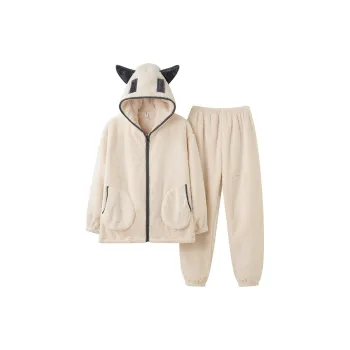 WANANNI Pajama Set Women's Light Apricot
