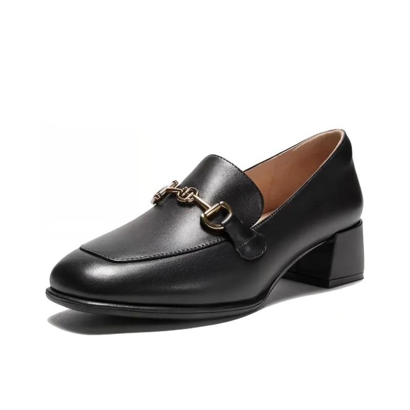 Hotwind Loafers Women's Black/Beige-1