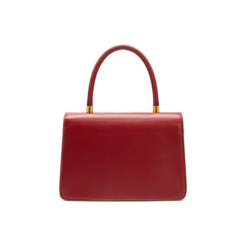Vigno Synthetic Leather One Shoulder Handbags Regular Women's Red-8