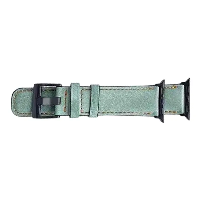 NCFCK Watch Band Apple Compatibility Genuine Leather Material-2