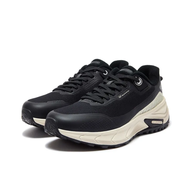 361° Rain Screen Cushioning, Slip Resistant, And Abrasion Resistant Low Top Casual Running Shoes Women's Black-2