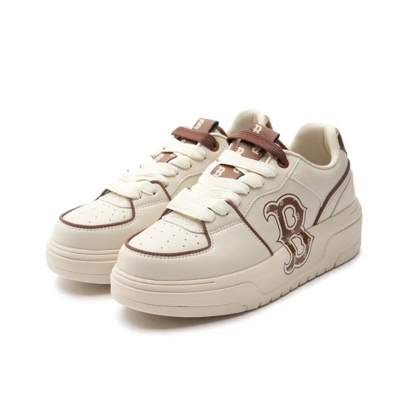 MLB Cushioning Low-Top Casual Shoes Unisex Beige Brown-2