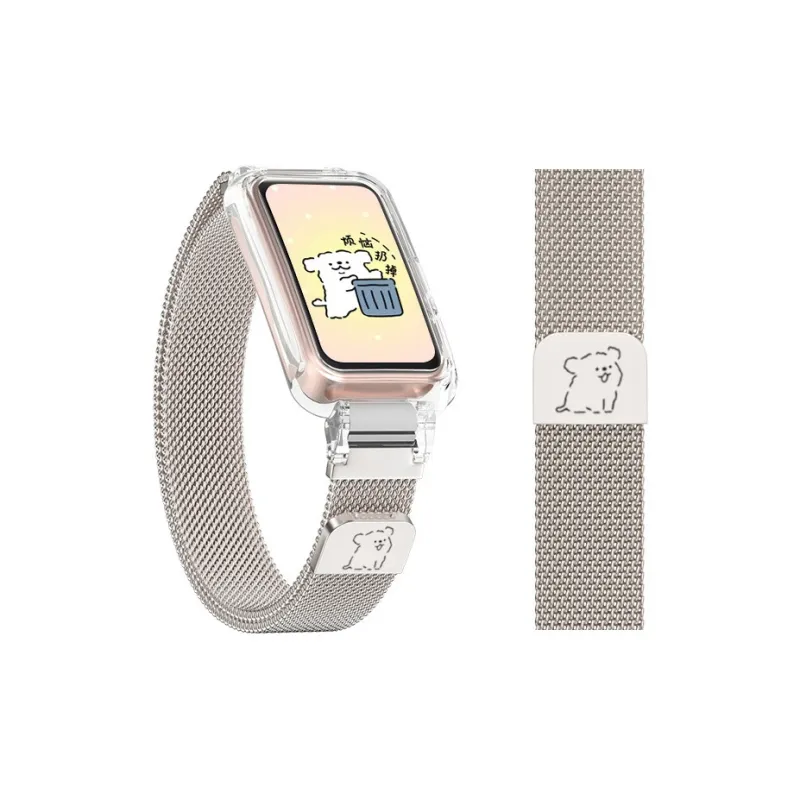 MSSM Huawei Wristband 10/9/8 Huawei Compatibility Watch Band 160mm Metal-6