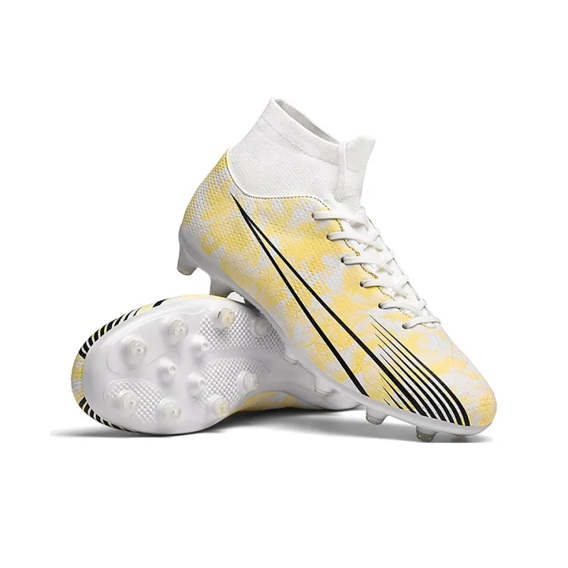 Wooden Rabbit AG Short Rubber Studs FG Long Rubber Studs Anti Slip Wear Resistant Soccer Shoes Unisex-13