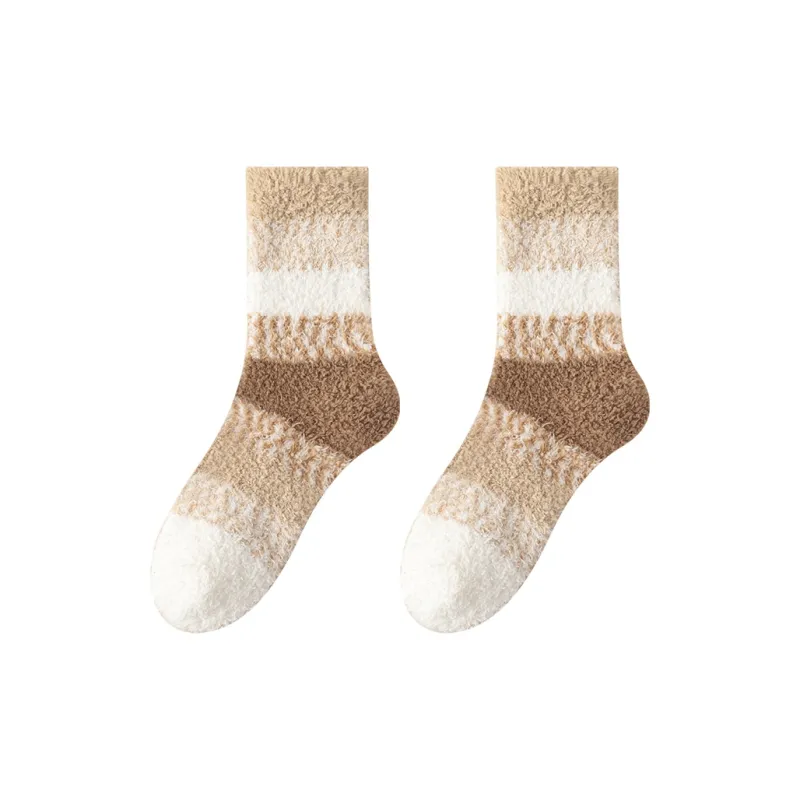 MIIOW Mid Calf Socks Women's 2 Pack-6