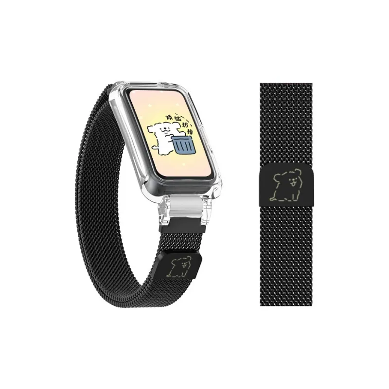 MSSM Huawei Wristband 10/9/8 Huawei Compatibility Watch Band 160mm Metal-10