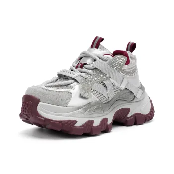 HUANAI Height Increasing Low Top Chunky Sneakers Women's