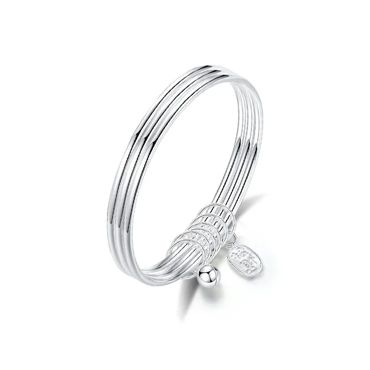 NVBBK Sterling Silver Bangles Women's-0