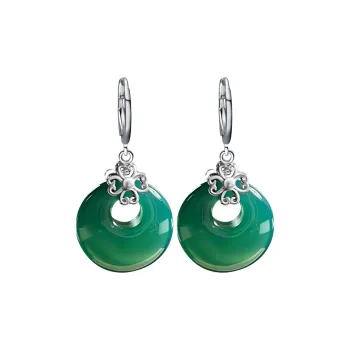 COISE Chalcedony Earrings Women's